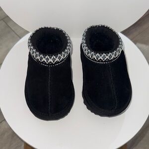 Cozy Black Kids Shoes